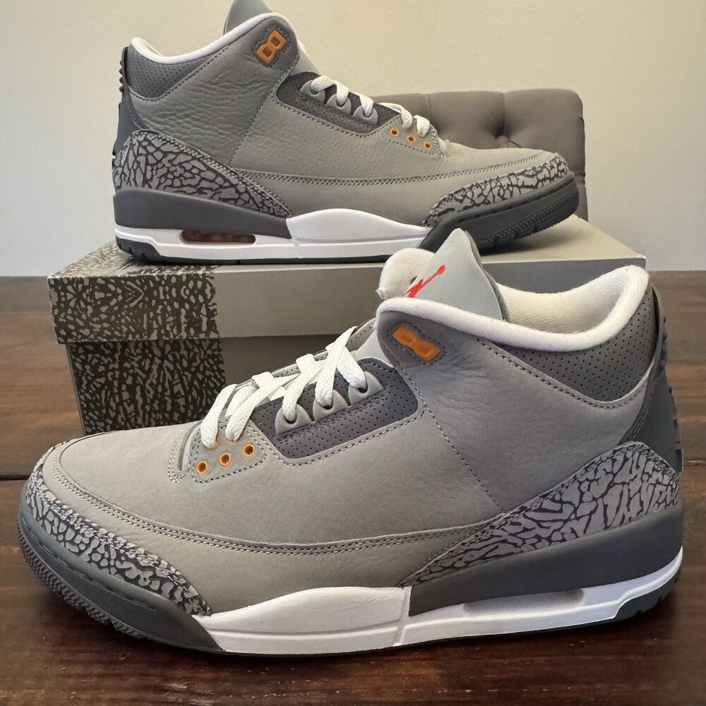 Air Jordan 3 Retro Cool Grey Shoes